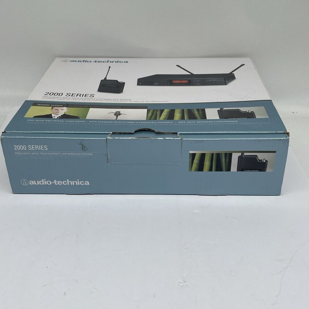 Audio-Technica ATW-2129A 2000 Series Wireless Handheld Microphone NEW OPEN BOX